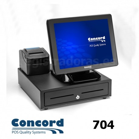 PACK TPV CONCORD 704 + Impresora GP-U80300II + Cajón