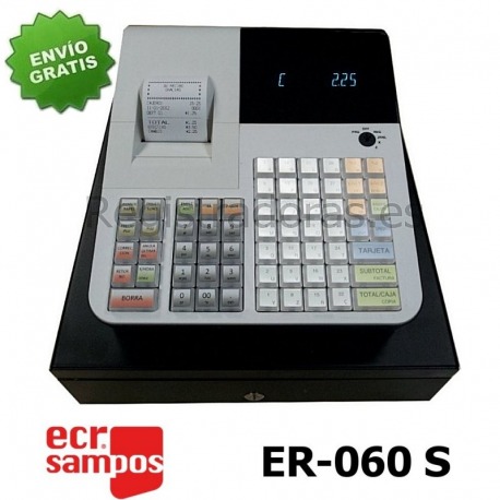 Registradora ECR SAMPOS ER-060 S (Cajon Pequeño)
